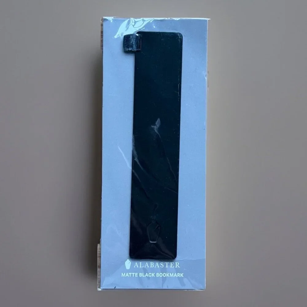 ALABASTER | Office | Alabaster Bookmark With Leather Tab For Bible And ...
